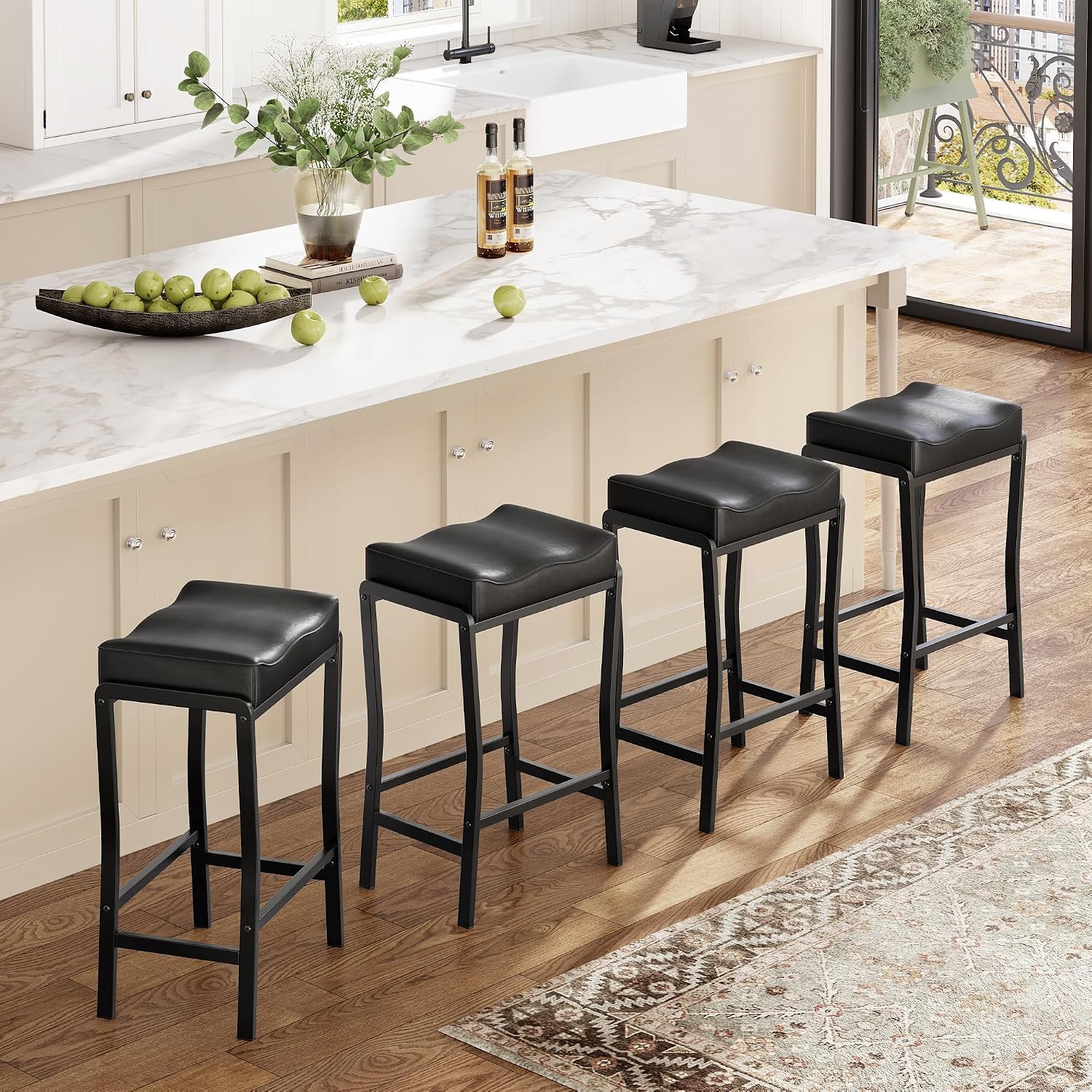 カウンターハイトバースツールセット（1/2/4脚）、26.2 - Home Bar Lounge のレビューと価格