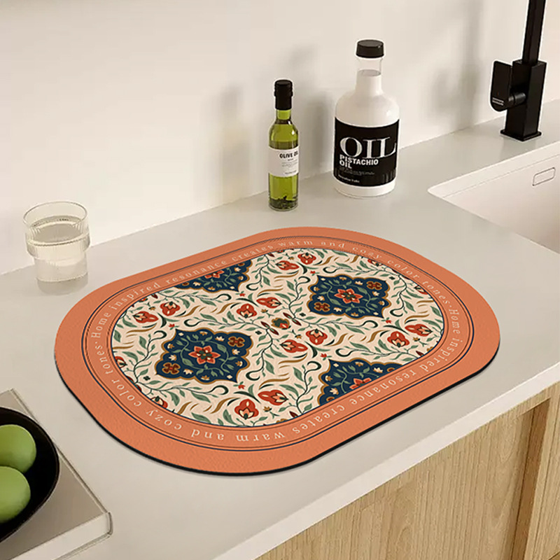 コーヒーバーマット コーヒーメーカーマット 食器乾燥マット  - Bar Mat Rubber のレビューと価格