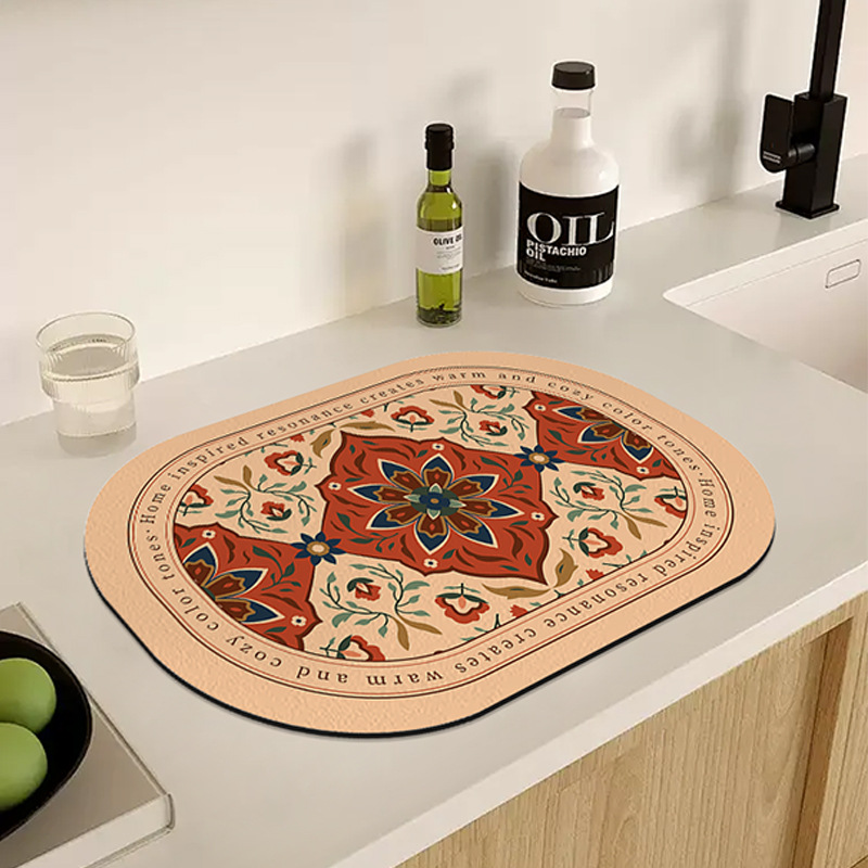 コーヒーバーマット コーヒーメーカーマット 食器乾燥マット  - Bar Mat Rubber のレビューと価格